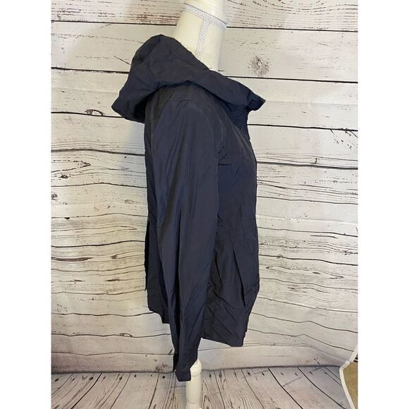 Eileen Fisher Navy Windbreaker Size XS - Picture 3 of 11